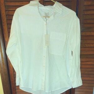 Classic White Men's Shirt